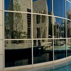 Los Angeles , Getty Museum mit Gartenlandschaft...