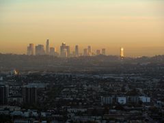 Los Angeles im Sonnenuntergang