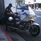 Los Angeles Polizei Motorrad