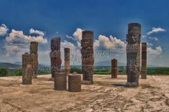 Los Atlantes de Tula, Mexico....