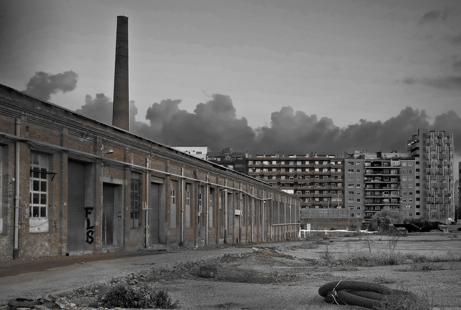 Los bordes de la ciudad...