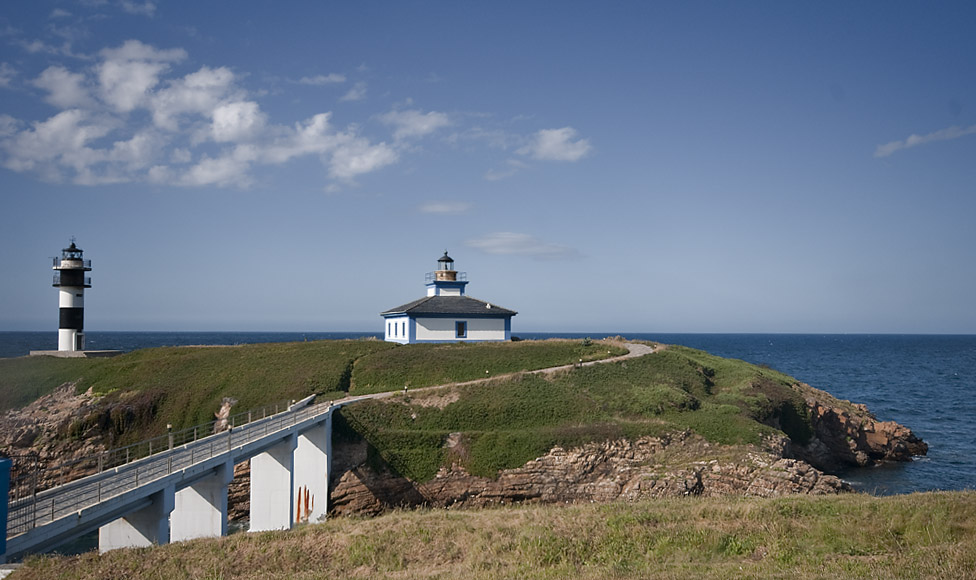 Los faros de isla Pancha (Ribadeo-Lugo)