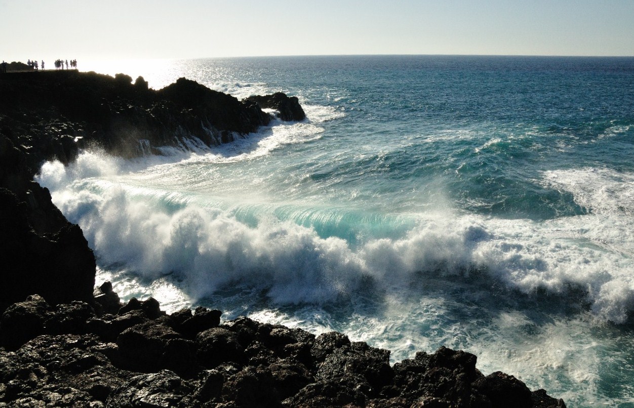 Los Hervideros auf Lanzarote