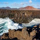 Los Hervideros auf Lanzarote