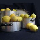 Los limones vistieron de fiesta mi cocina