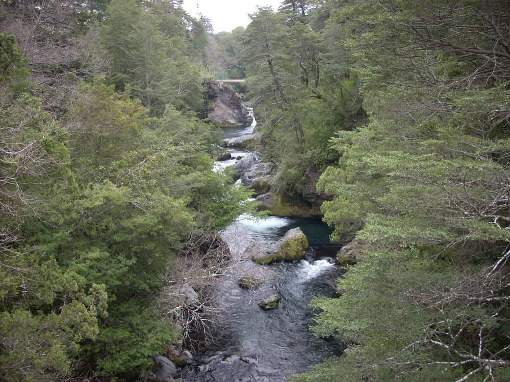 Los Lleuques, Camino Termas de Chillàn