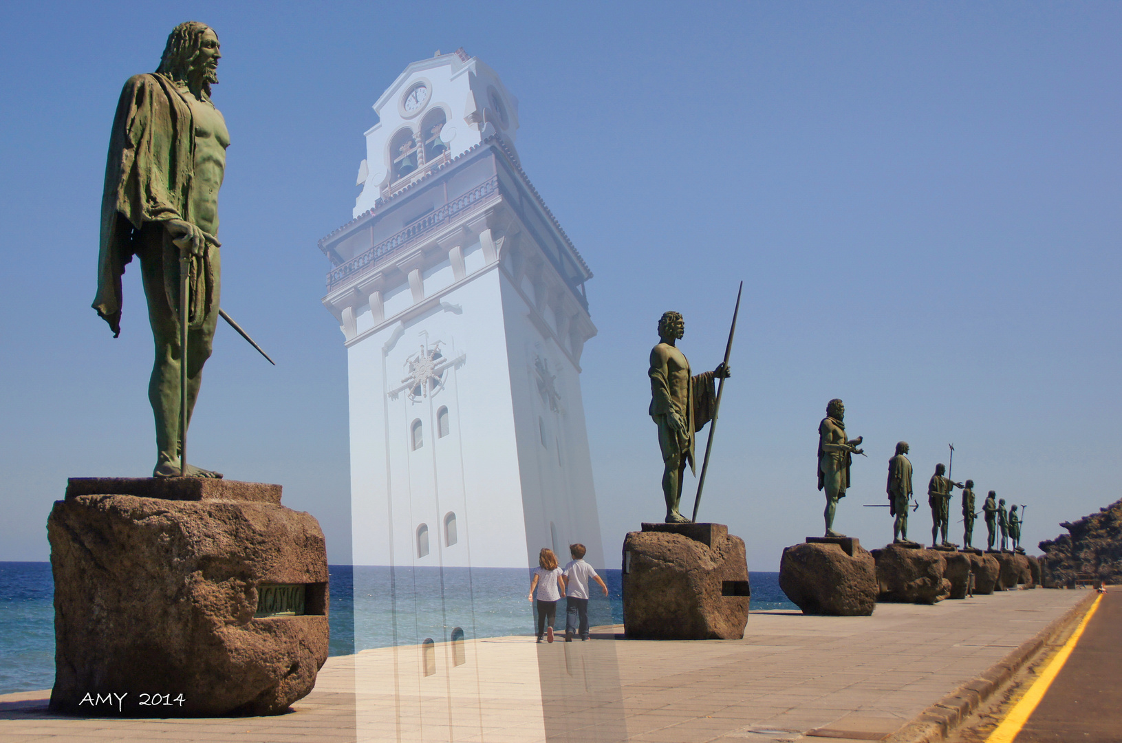 LOS MENCEYES DE CANDELARIA (TENERIFE), Dedicada a TROPOVERO.