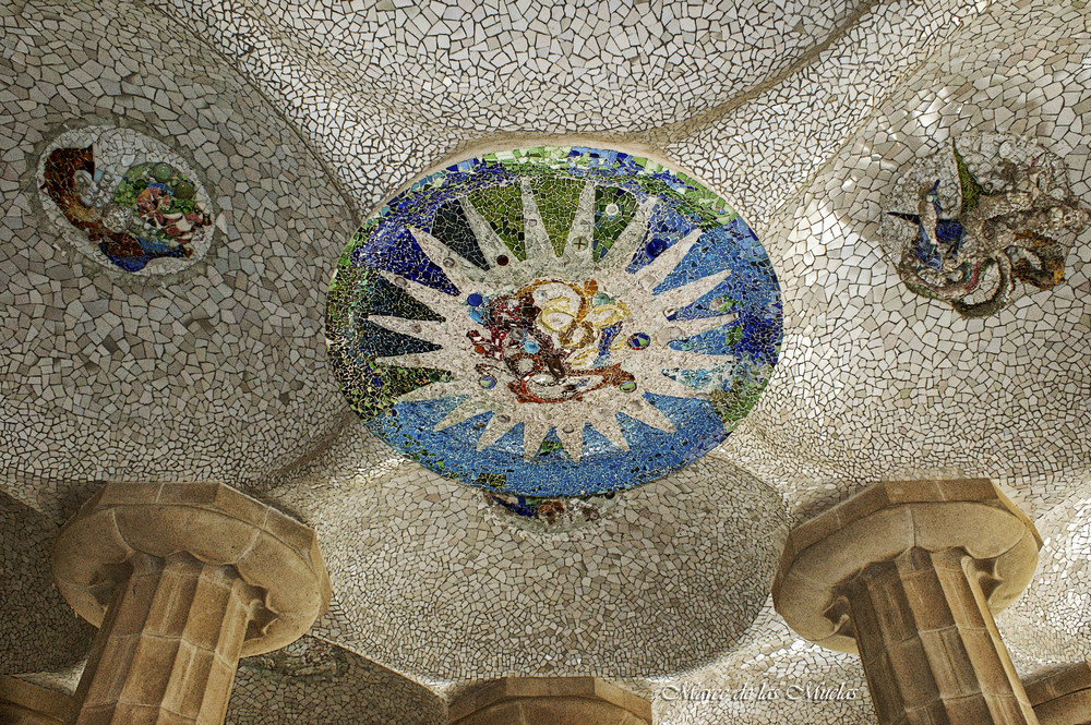 ...los mosaicos del Guell...