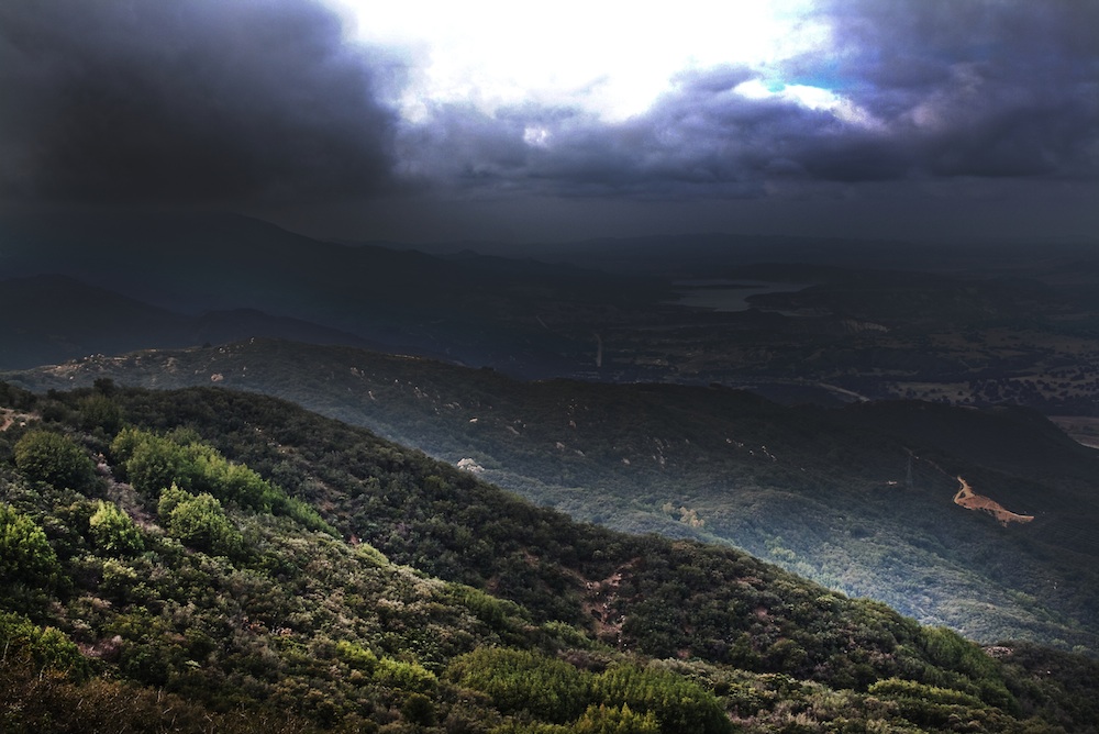 Los Padres National Parc, Santa Barbara als HDR