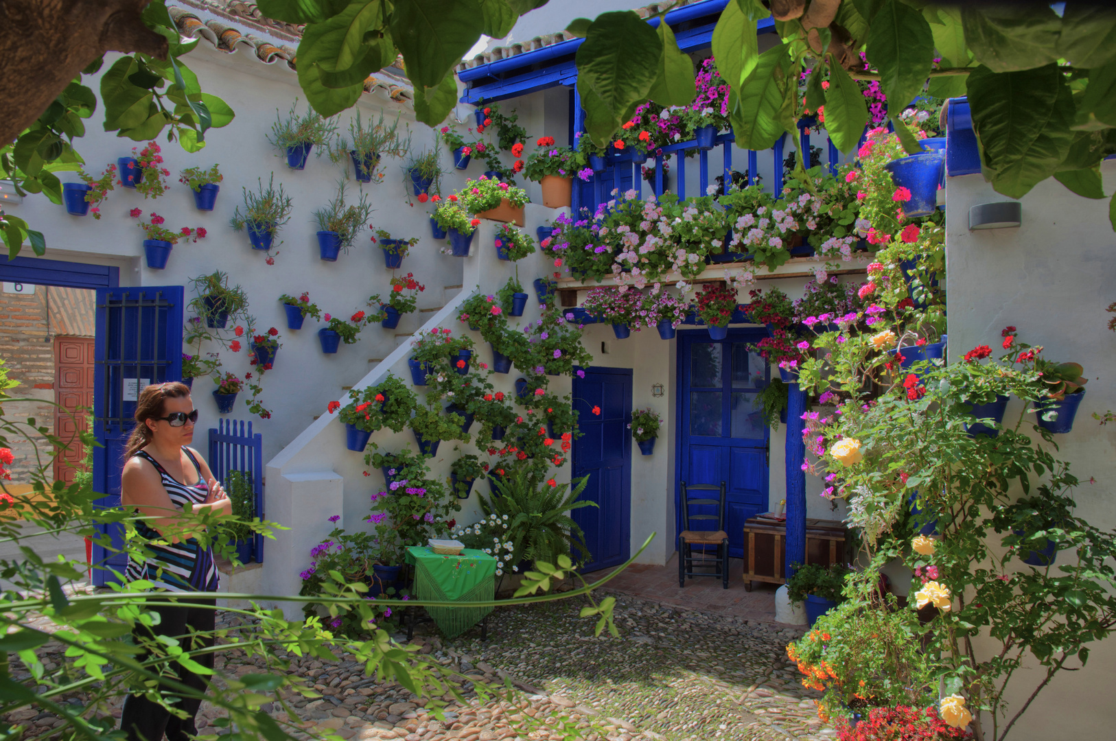 LOS PATIOS, PATRIMONIO INMATERIAL DE LA HUMANIDAD (Dedicada a Joserra -A RAS DE SUELO)