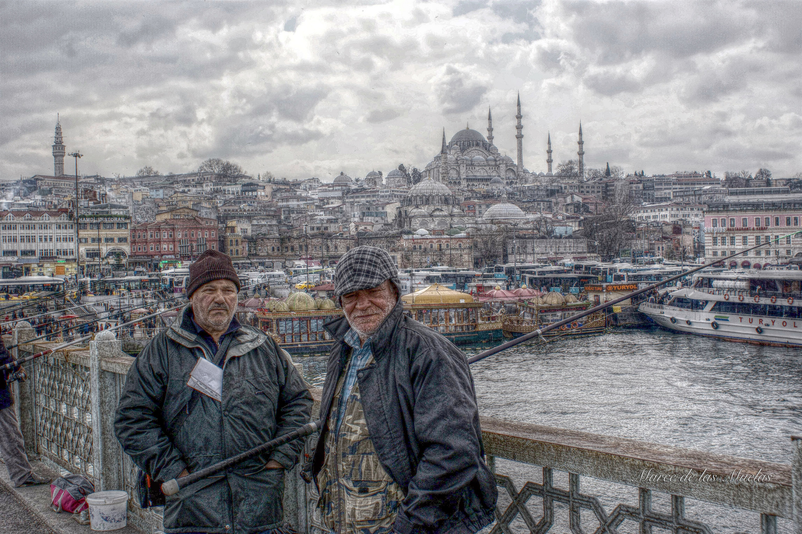 ...los pescadores de Galata...