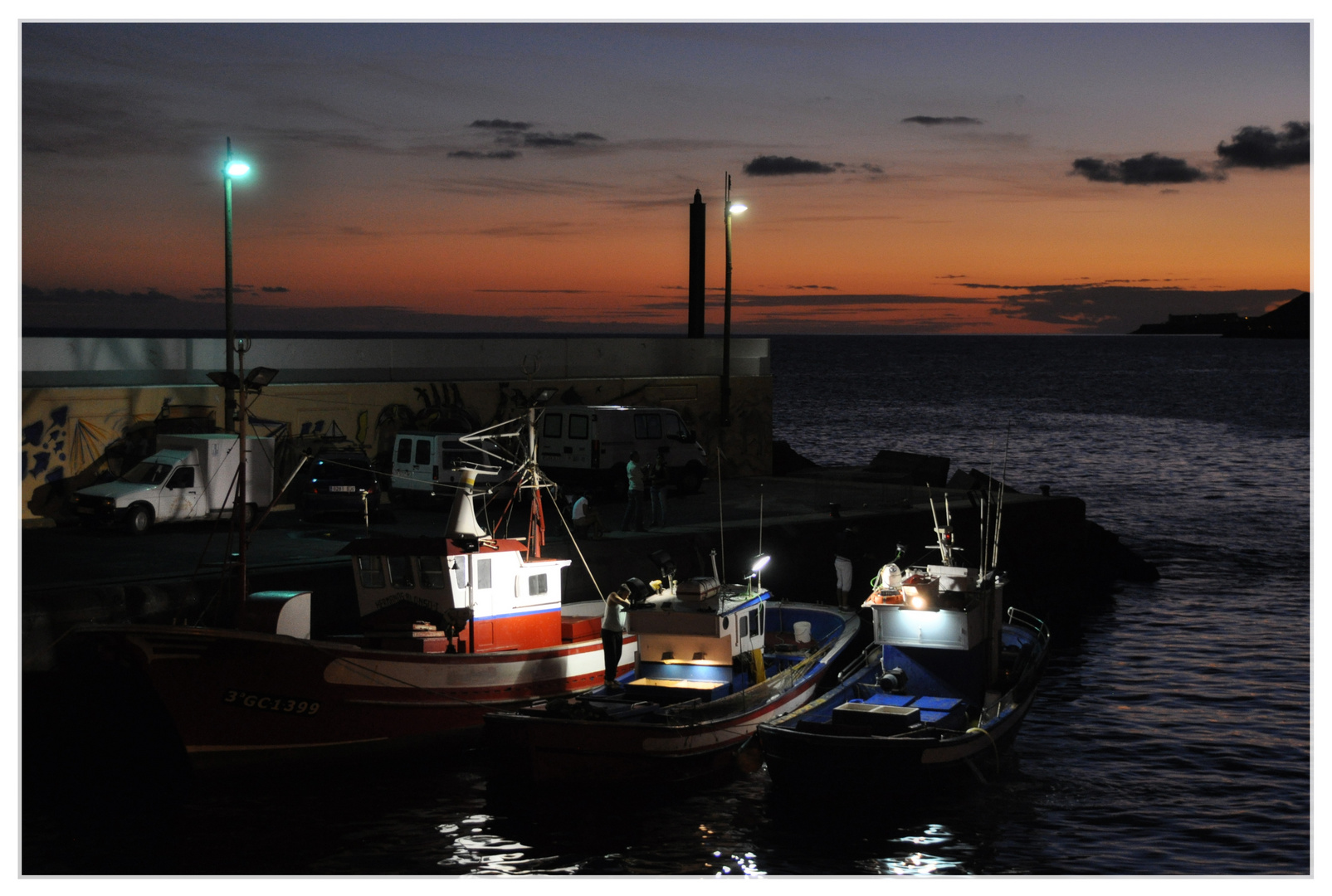 los pescadores de los abrigos ...