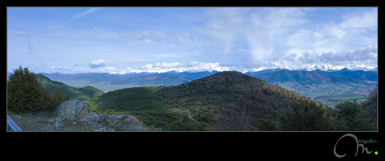 Los Pirineos... desde Peña Oroel