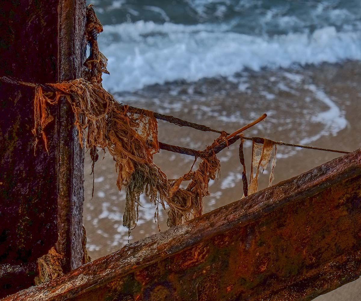 'Los restos de la tormenta...'