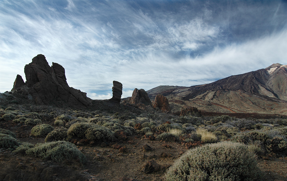 Los Roques de Garcia mit Teide
