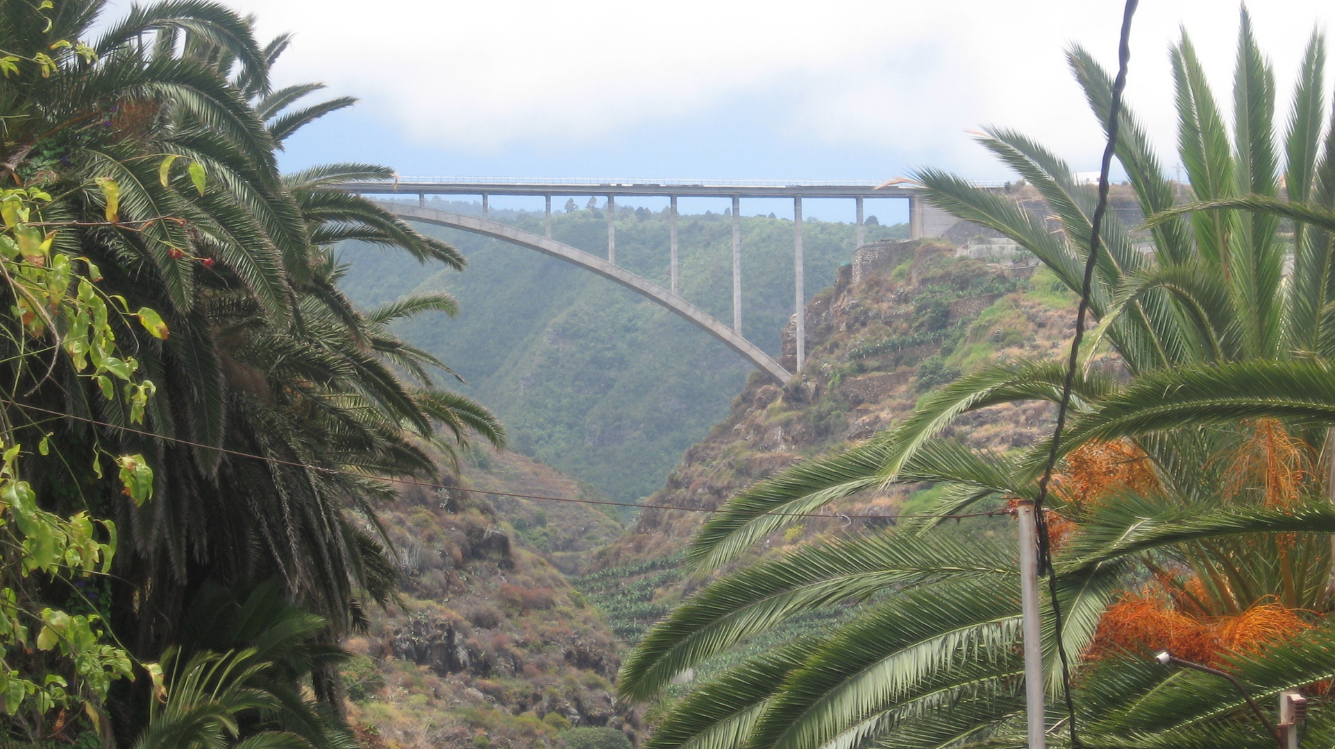 Los Tilos - Talbrücke