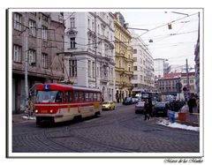 Los tranvias de Praga