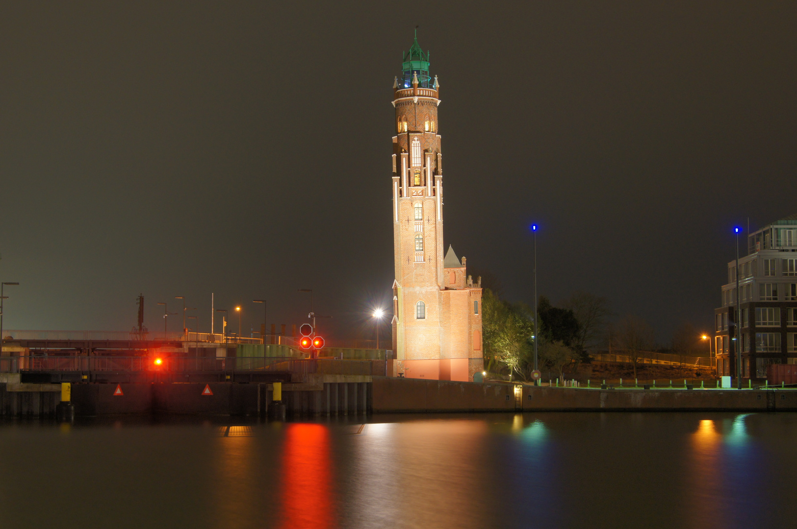 Loschenturm Oberfeuer Bremerhaven