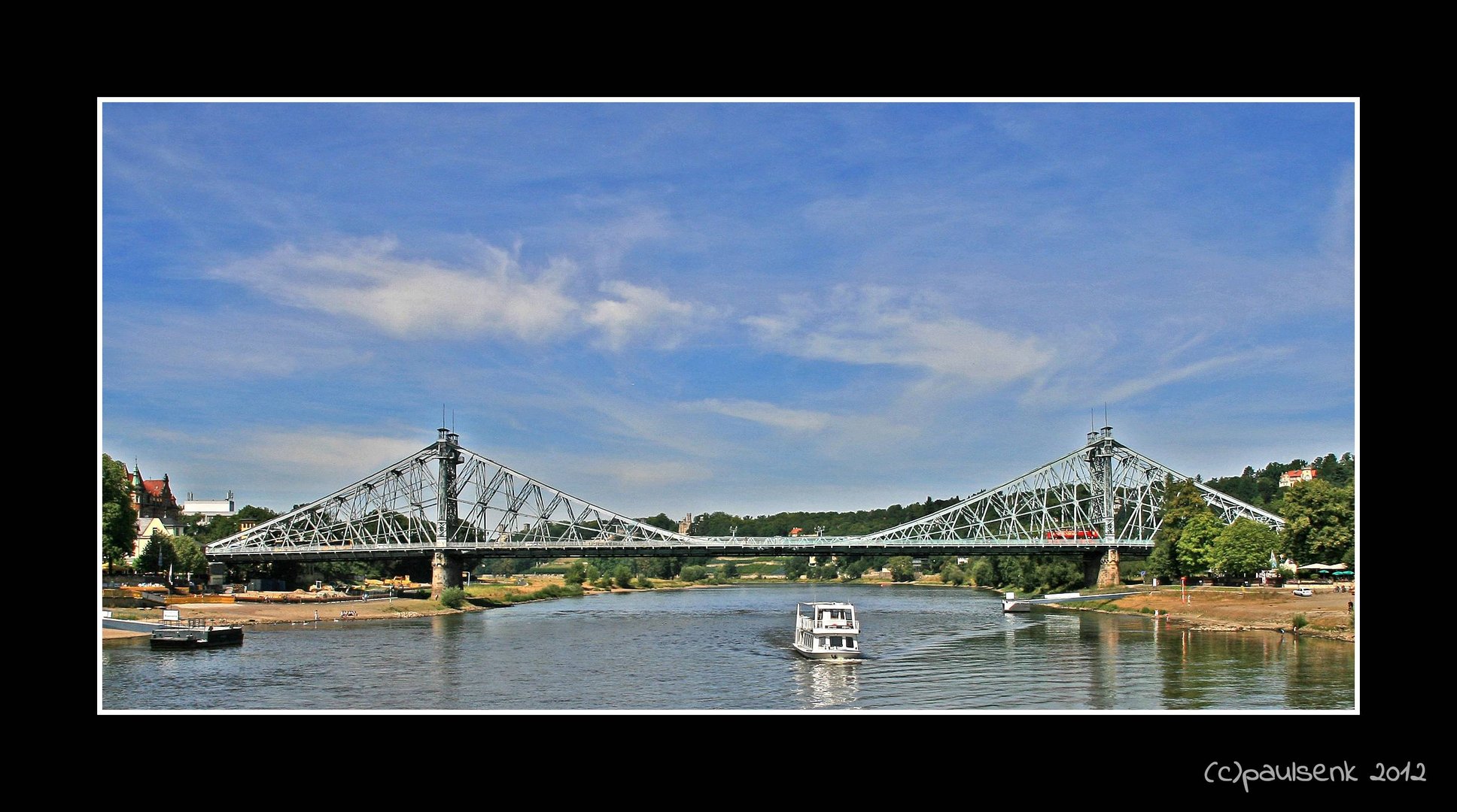 Loschwitzbrücke oder Blaues Wunder