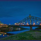 Loschwitzerbrücke an der Elbe 2019-05-06 249 Das Blaue Wunder ©