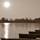 Losheimer Stausee - Treetbootanlage mal ganz leer !