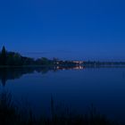 Losheimer Stausee zur blauen Stunde