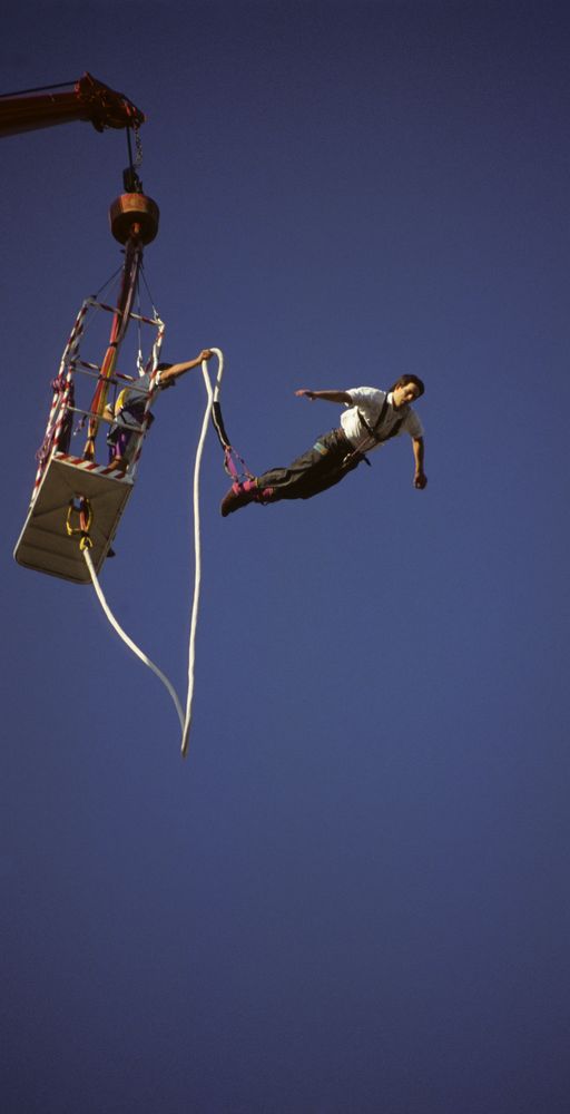 loslassen - bungee jumping