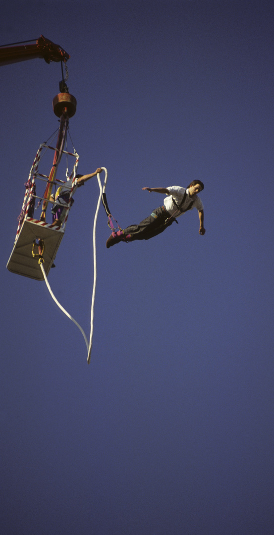 loslassen - bungee jumping