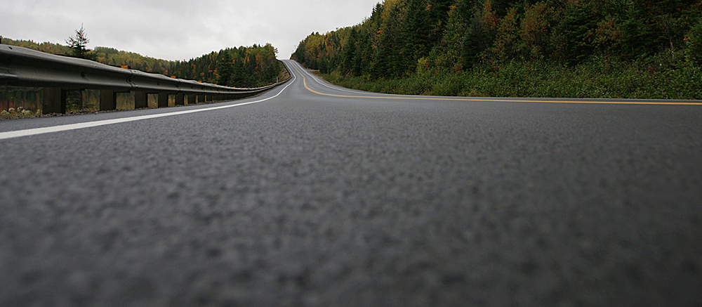 "Lost Highway in Quebec"...