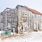 Lost House in Norwegen, Lofoten in der Nähe von Fredvang 2018