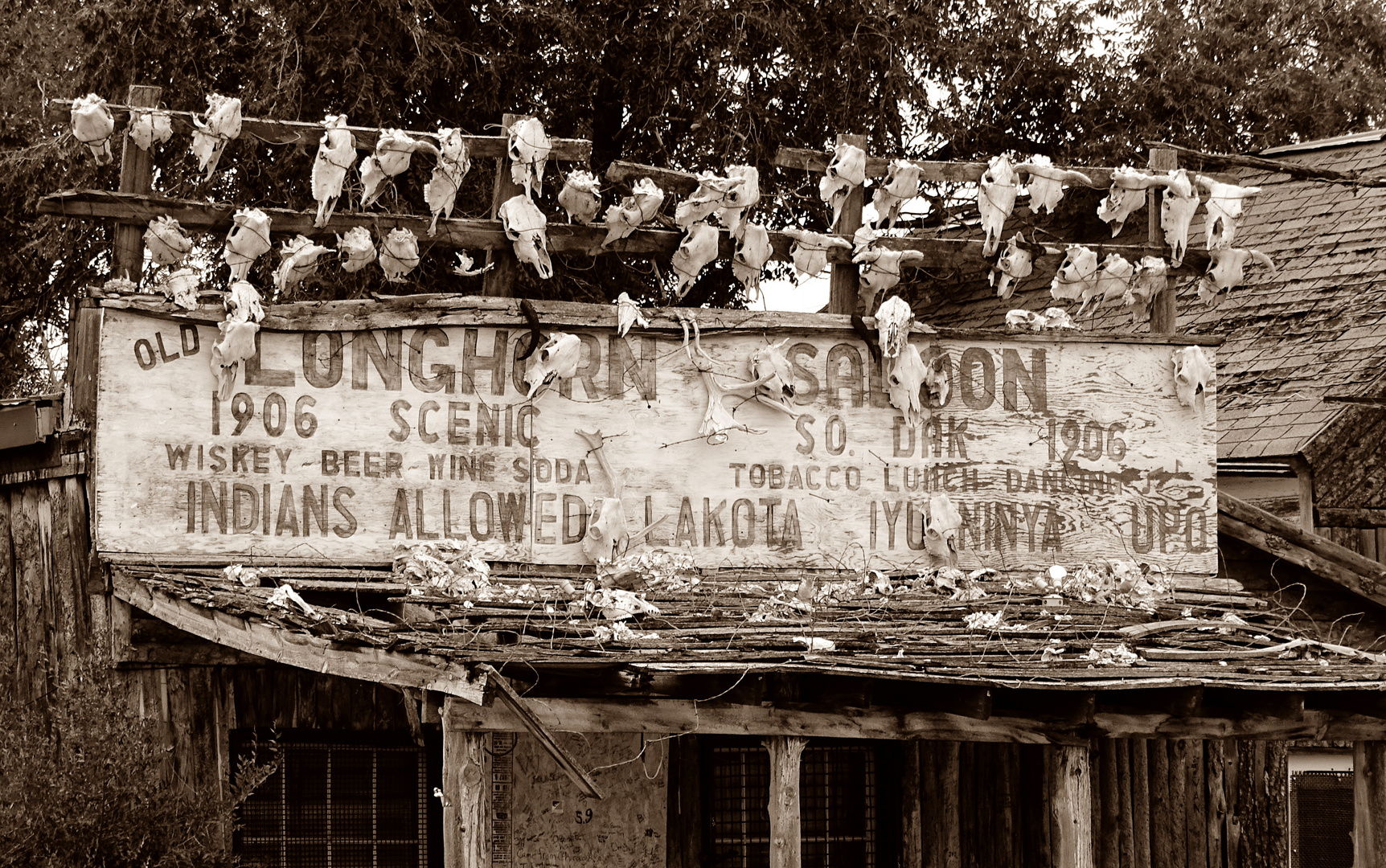 Lost in South Dakota Foto & Bild usa, marodes, sepia Bilder auf