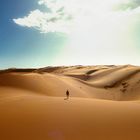 Lost in the dunes of sossusvlei