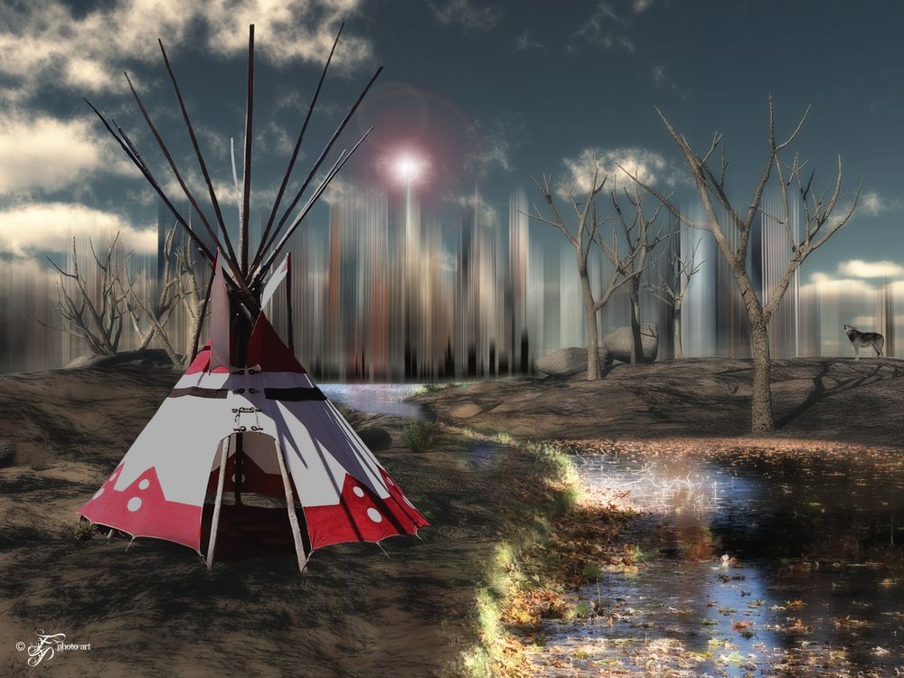 Lost Land Foto & Bild art, city, usa Bilder auf