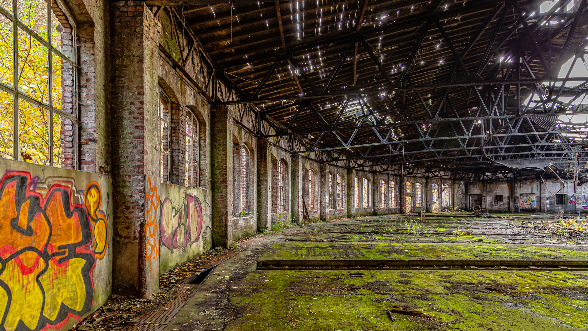 Lost Place: Der Ringlokschuppen in Dillenburg