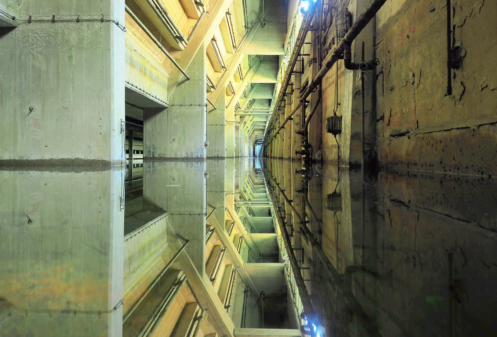 Lost place - ehemaliger Kohlebunker