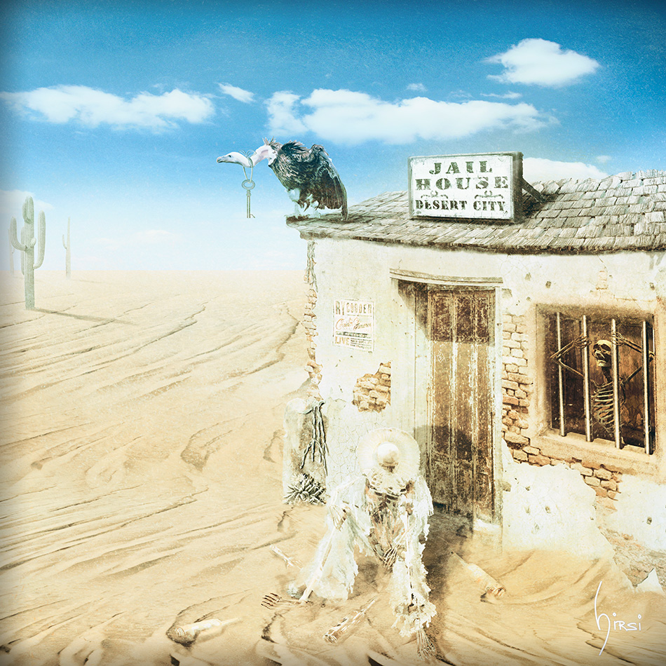 -- Lost Place -- Jailhouse in Desert City