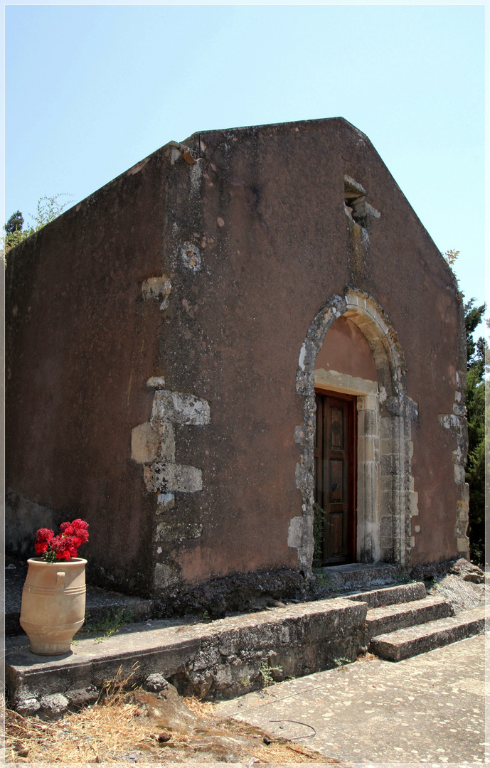 Lost Place mit Blumen