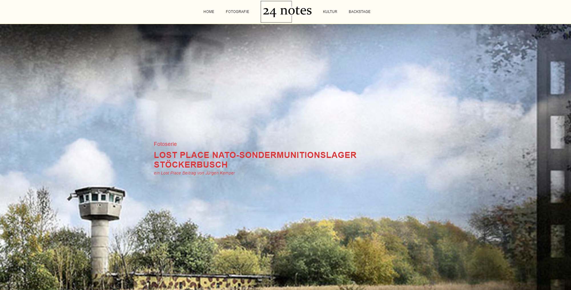 - Lost Place NATO-Sondermunitionslager -