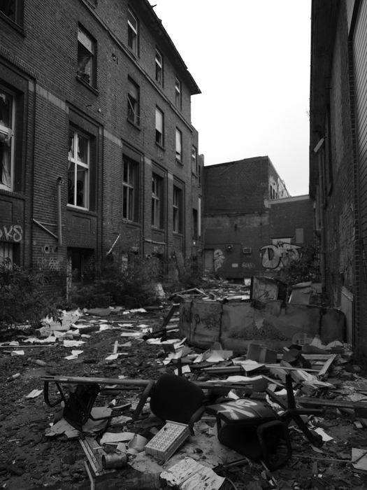 Lost Place "Papierfabrik Hermes Düsseldorf-Hafen"