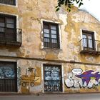 Lost Place - verfallenes Haus in der Altstadt von Malaga