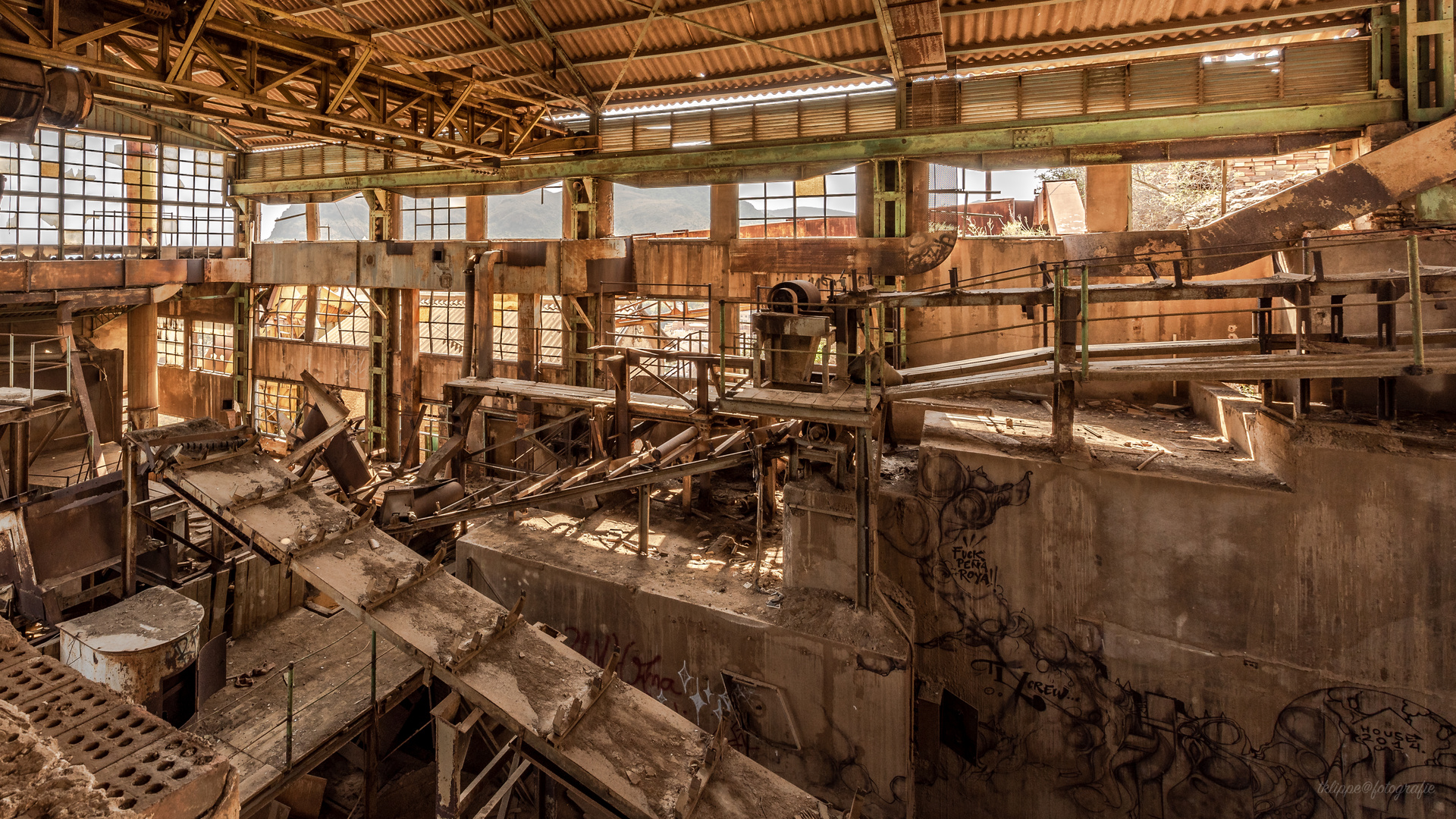 Lost Places, Portmán Spanien Eisenerz Abbau Fabrik,  No. 9