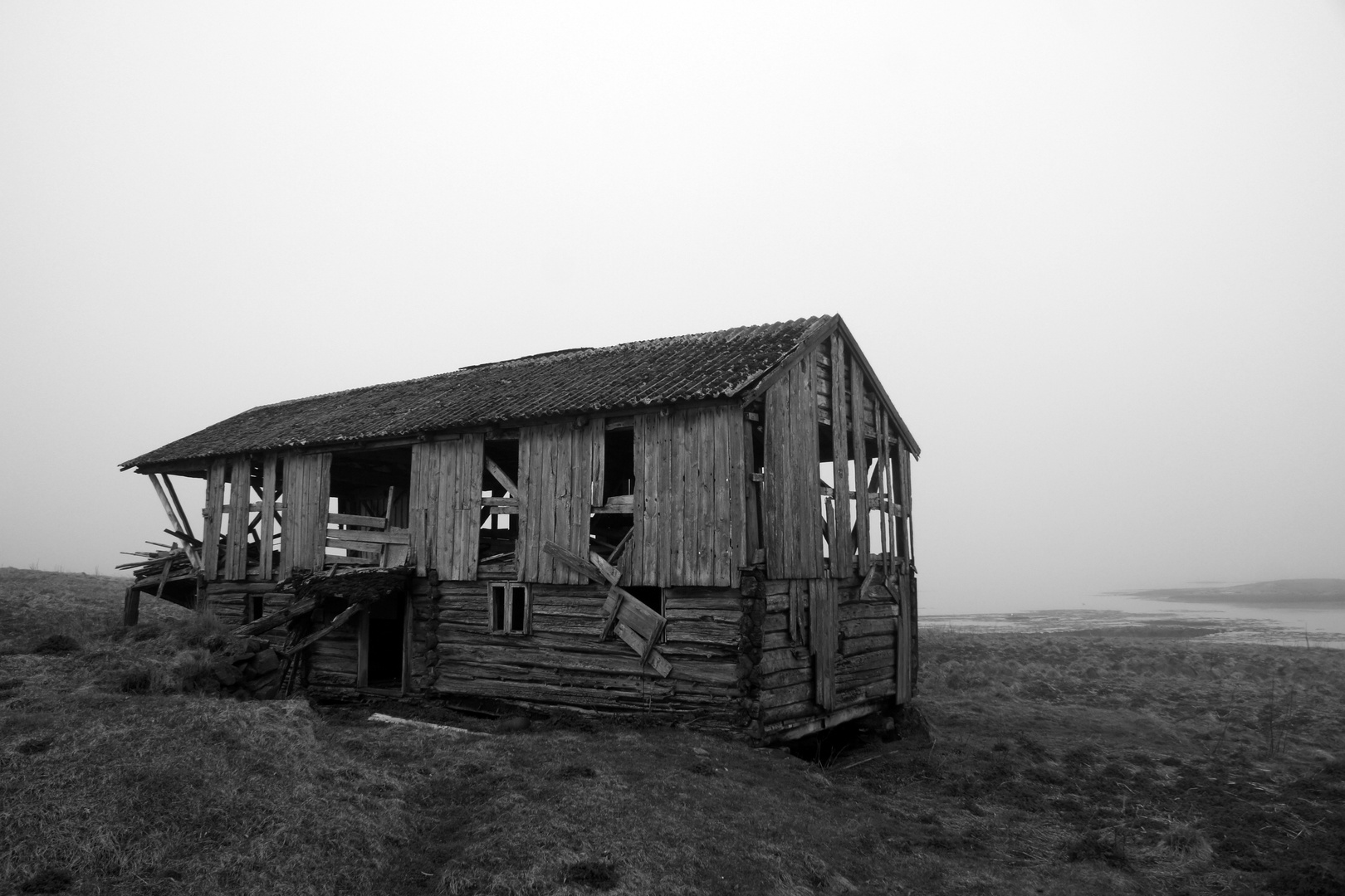 Lost Places Scheune in Norwegen