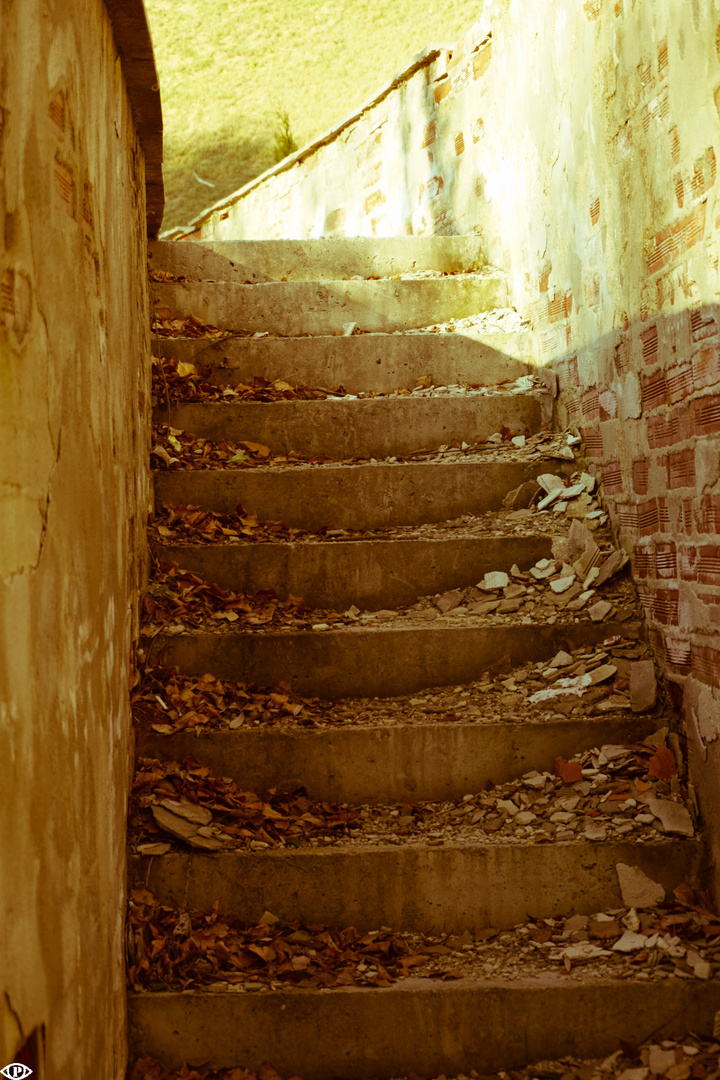 lost stairs in Sofia