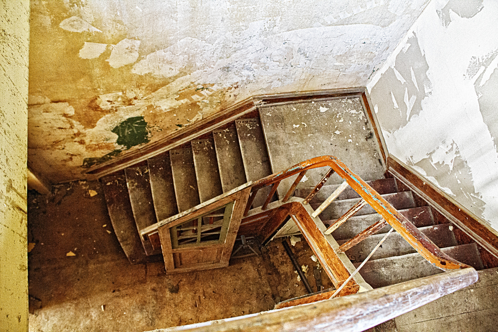 Lost Wooden Stairway