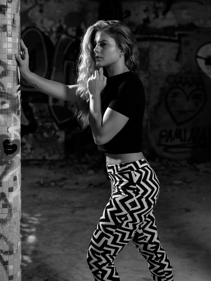 Lostplace shooting mit Jana