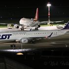 LOT Embraer E195LR SP-LNF am DUS