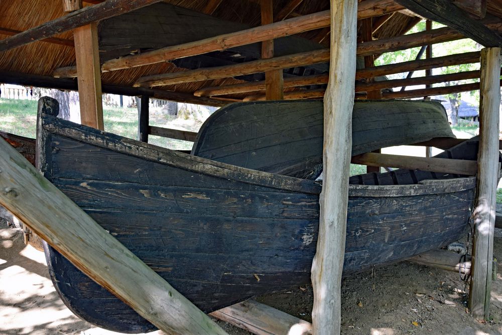 Lotca, alte rumänische Fischerboote