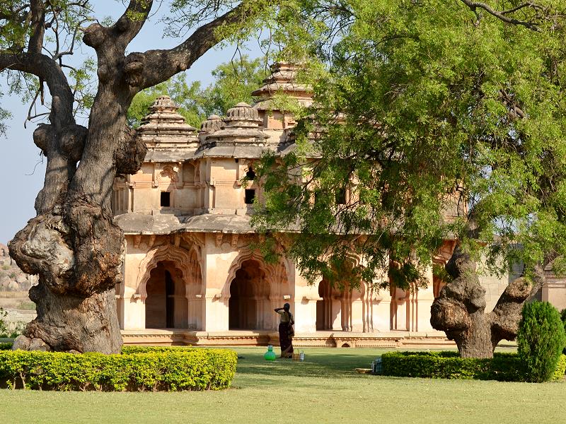 Lotos Mahal in Hampi