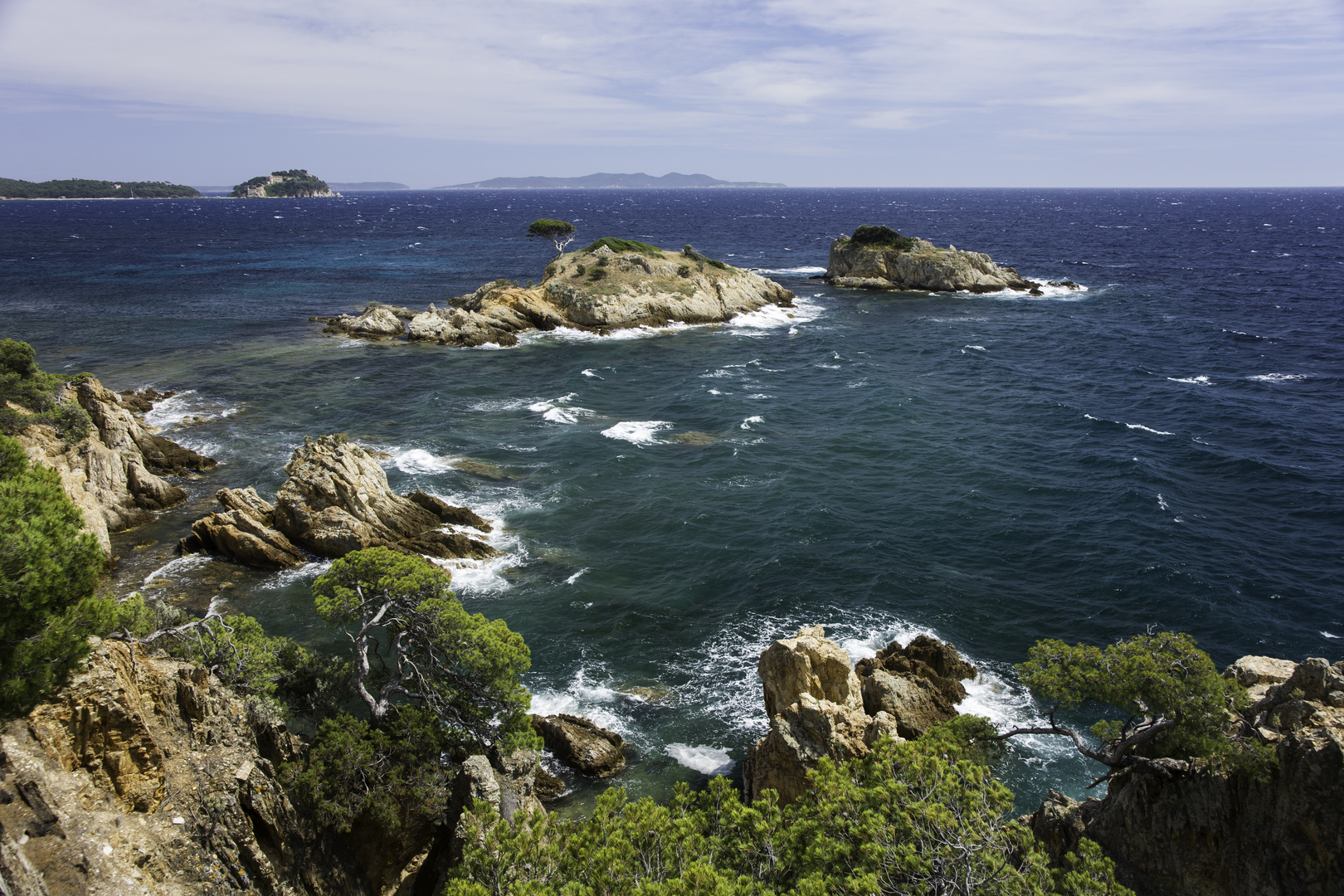 Îlots de l'Estagnol bei Mistral