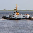 Lotsenboot aud der Elbe